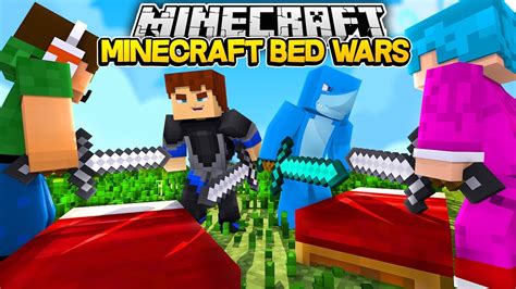 Minecraft Bed Wars Sharkys First Game Youtube