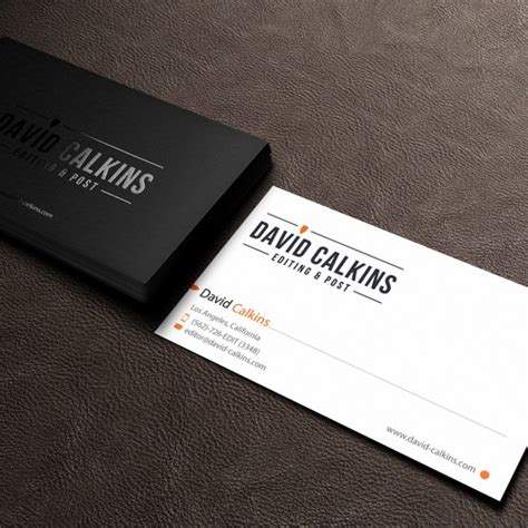 Video editing is one of the most difficult tasks that a pc user can step in to. Business Card for Los Angeles based Video Editor | Business card contest