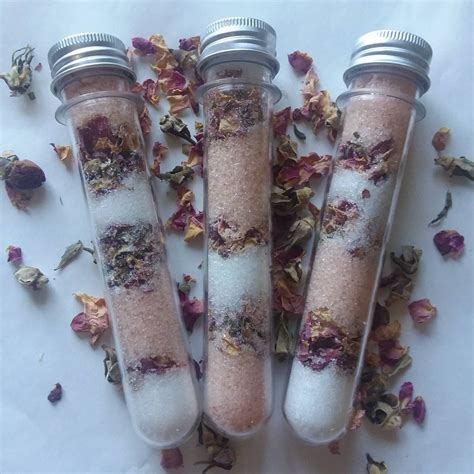 Next time you shower, use the bar soap to exfoliate and cleanse. Dried rose bath salt, bridal shower favors, batchelorette ...