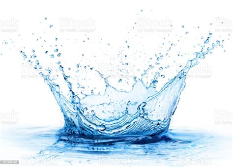 Splash Fresh Drop In Water Close Up Stock Photo Download Image Now