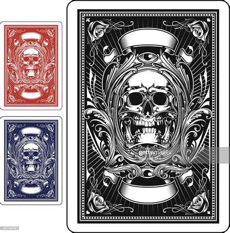 Playing Card Back Side High Res Vector Graphic Getty Images