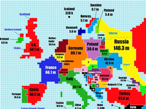 Heres What The World Would Look Like If Countries Were As Big As Their