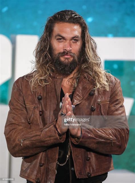 Jason Momoa During The Justice League Photocall At The College On News Photo Getty Images