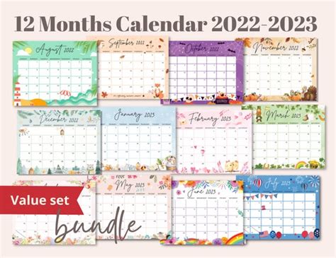 Calendar Collectors Pack 2021 2022 2023