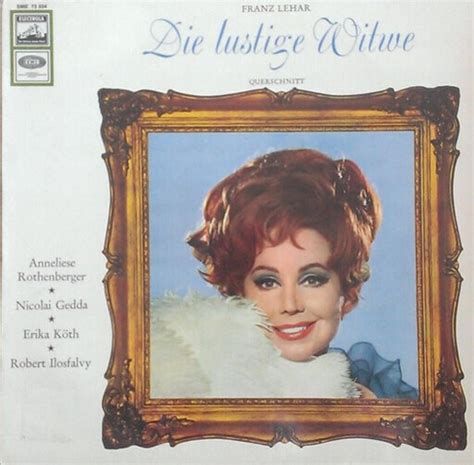 Die Lustige Witwe Querschnitt Franz Lehár Vinyl Recordsale