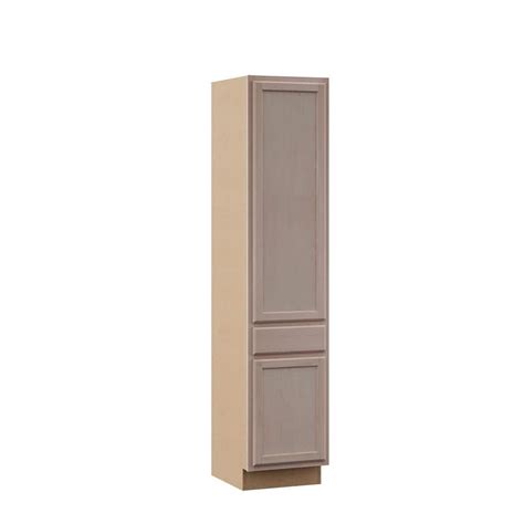 Project Source 18 In W X 84 In H X D Natural Unfinished Oak Door Pantry