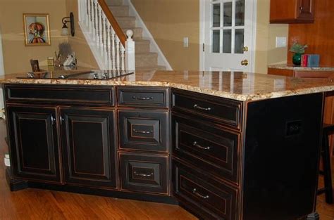 Start with a single coat of varnish, which you will apply with your paintbrush. Black Painted Furniture Distressed | Interesting Ideas for ...
