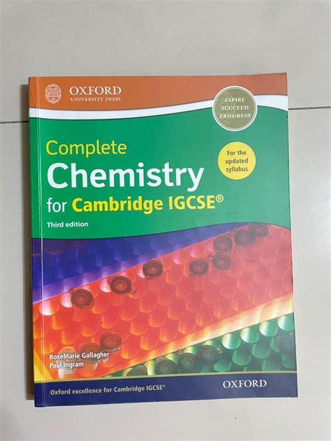 Igcse Chemistry Textbook 3rd Edition Hobbies And Toys Books And Magazines Textbooks On Carousell