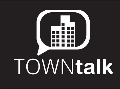 Town Talk Logo By Mansurul Haque Nadim On Dribbble