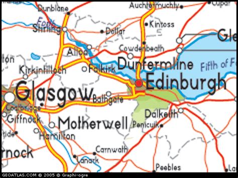 Map Of Scotland Edinburgh Uk Map Uk Atlas