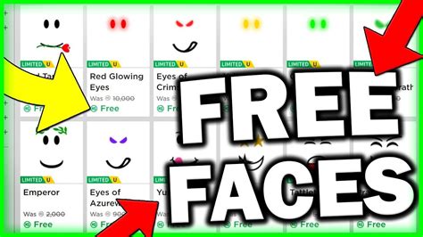 Roblox Free Faces How To Get Free Face On Roblox 2019 Roblox