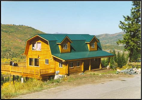 Check spelling or type a new query. Wilderness Building Systems Log Home showing deck and ...