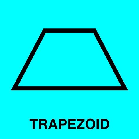 2d Shape Red Trapezoid Clip Art Free Image Download