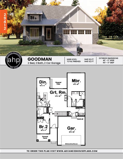 Cottage Floor Plans 1 Story Small Country Cottage House Plan Sg 1280