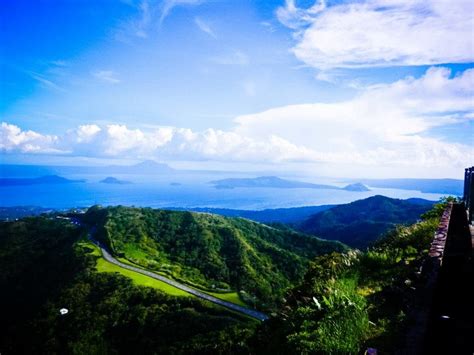 View From Peoples Park In The Sky At Tagaytay City Philippines East
