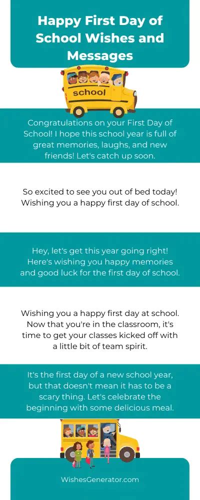 55 Happy First Day Of School Wishes And Messages