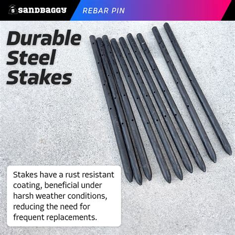 18 And 36 Round Steel Concrete Form Stakes With Nail Holes