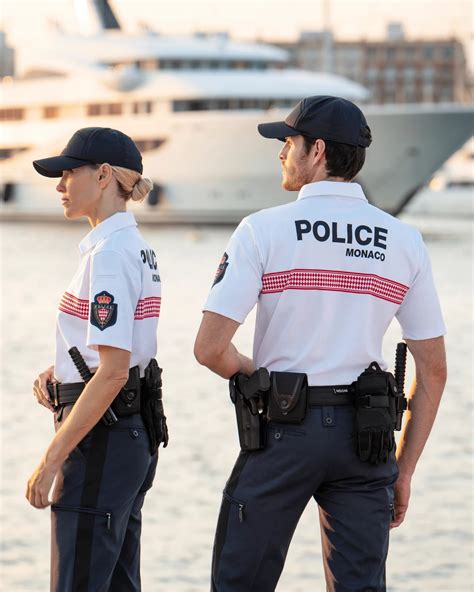 Monaco Police Uniforms Insigna