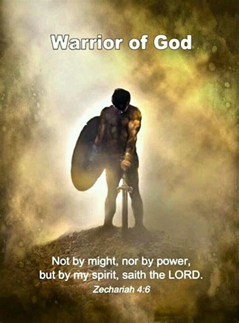 By My Spirit Christian Warrior Warrior Quotes Bible