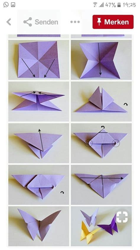 10 Unique Origami Butterfly Pin By Ð¡Ð²Ñ Ñ Ð Ð°Ð½Ð° On Ð Ñ