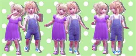 Sims 4 Ccs The Best Twins Toddler Pose 02 By A Lucky Day