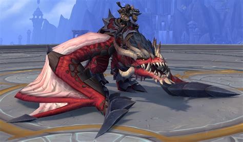 Renewed Proto Drake Black And Red Armor Item World Of Warcraft