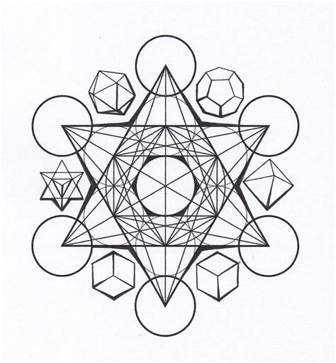 SYMBOLISM. The platonic solids. | Platonic solid, Geometric tattoos and ...