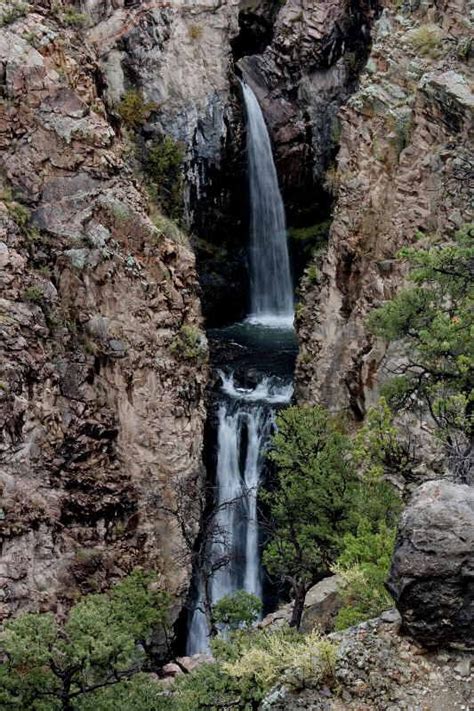 Nambe Falls Scenic Waterfall Mexico