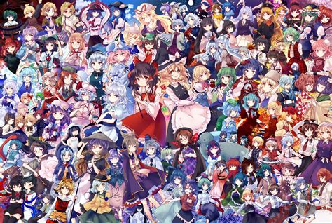 Anime Touhou Hd Wallpaper