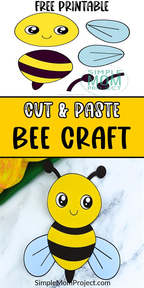 Bee Template Bee Crafts For Kids Preschool Crafts Fall Preschool Art