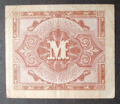 Germany P192a Mark Vf Allied Military Currency For Sale Buy Now