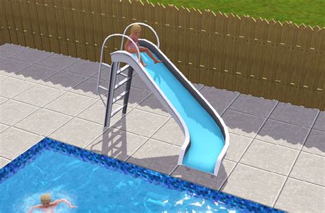 Mod The Sims Pool Slide Sims 4 Toddler Sims 4 Mods Sims Mods