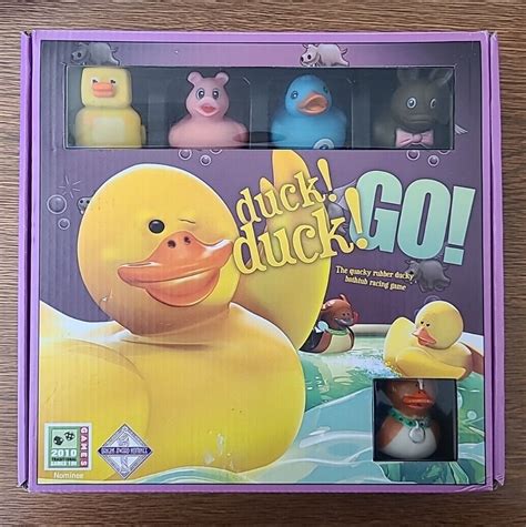 Duck Duck Go Board Game Programmed Movement Racing Ape Games Cat Rubber Duckies For Sale Online