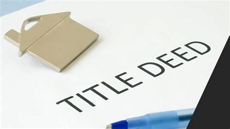 Title Deed Lost Act Now Md Accountants And Auditors Inc