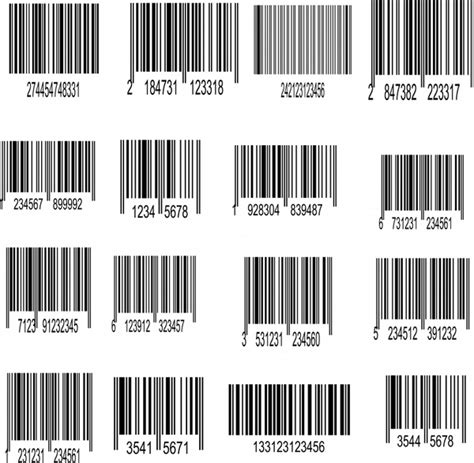 You've created a product that you are proud of, and now it's time to design a label that is going to grab the attention of your customers. Barcode labels vector Free vector in Encapsulated ...