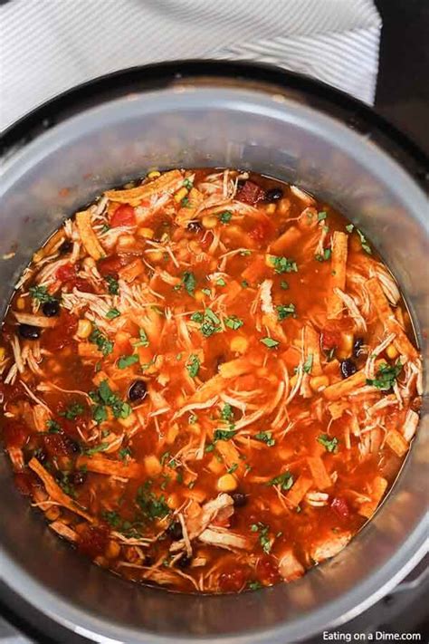 Mix well until it starts to boil. Instant pot chicken tortilla soup recipe - Budget Friendly!