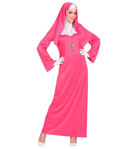 Pink Nun Costume