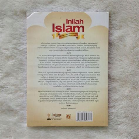 Buku Inilah Islam Sumber Karakteristik Dan Keistimewaannya Toko