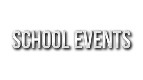 School Events We Are Project 1111