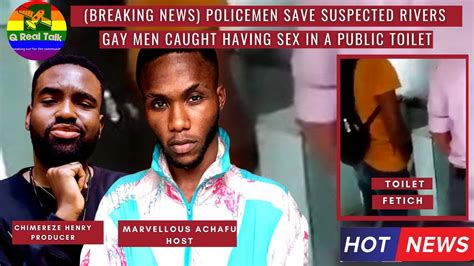 Breaking News Two Gay Men Caught Moaning And Having Sex In A Public