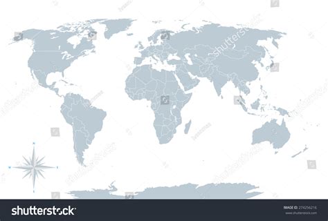 World Political Map Shutterstock