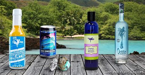 Top 10 Maui Made Products Made On Maui Maui Real Estate Guru Trip To