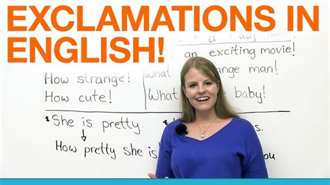 A loanword can also be called a borrowing. Exclamations in English!!! - YouTube