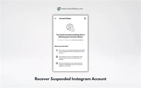 How To Recover Suspended Instagram Account Full Guide