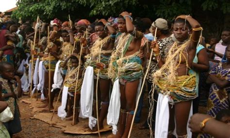 Dipo Passage Rite Ghana Culture For The People Of Somanya And Odumase Krobo Ethnic