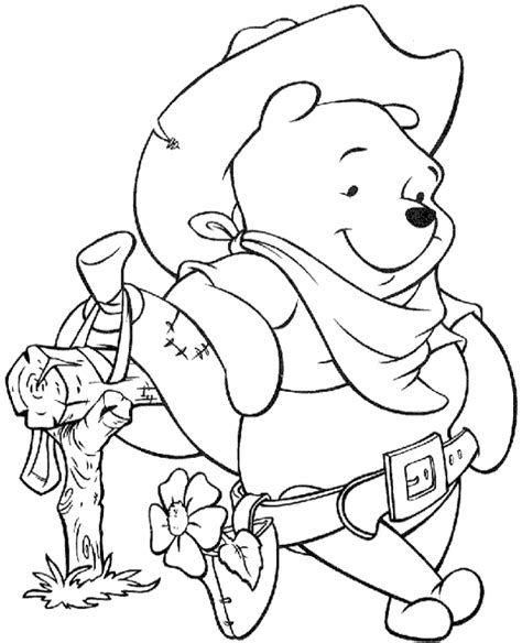 We have collected 39+ wild west coloring page printable images of various designs for you to color. Winnie the Pooh as a cowboy - Topcoloringpages.net