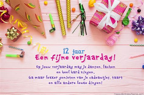 Fijne Verjaardag 12 Jaar Fotos 12