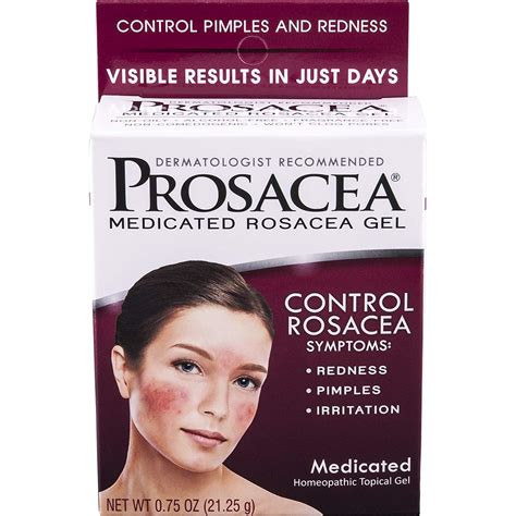 Prosacea Rosacea Treatment Gel 075 Ounce
