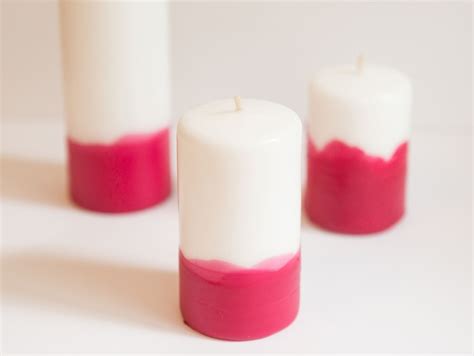 Step 3 Dip Dye Candles Candles Diy Wedding Projects