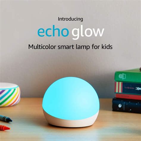 Echoglow Multicolorsmartlampforkids Echo Alexa Device Alexa
